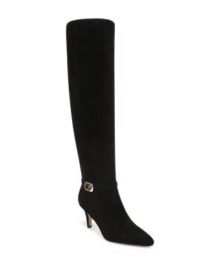Veronica Beard Women's Angeline Suede Knee High Boots