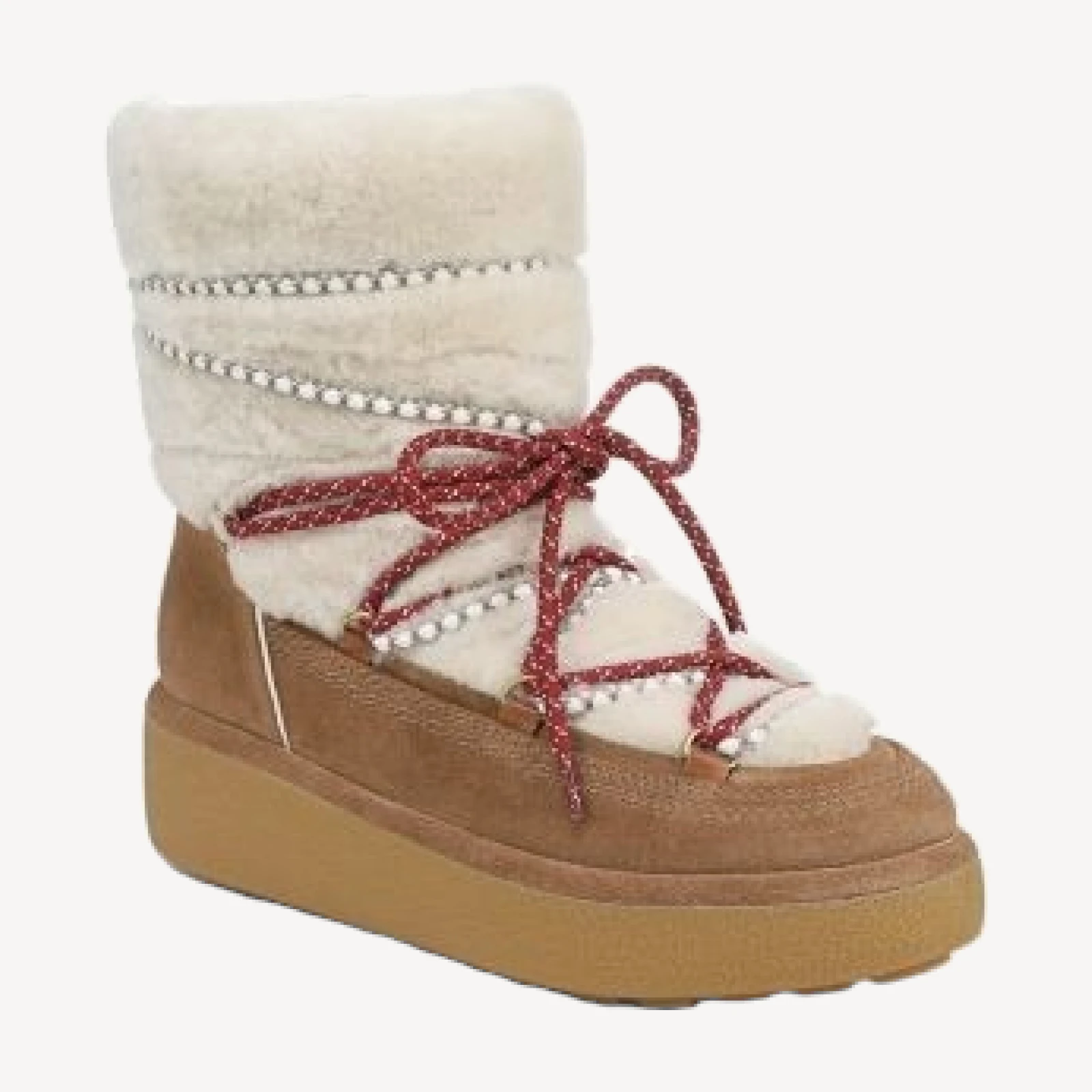 Veronica Beard Women's Kirsta Suede & Shearling Winter Boots