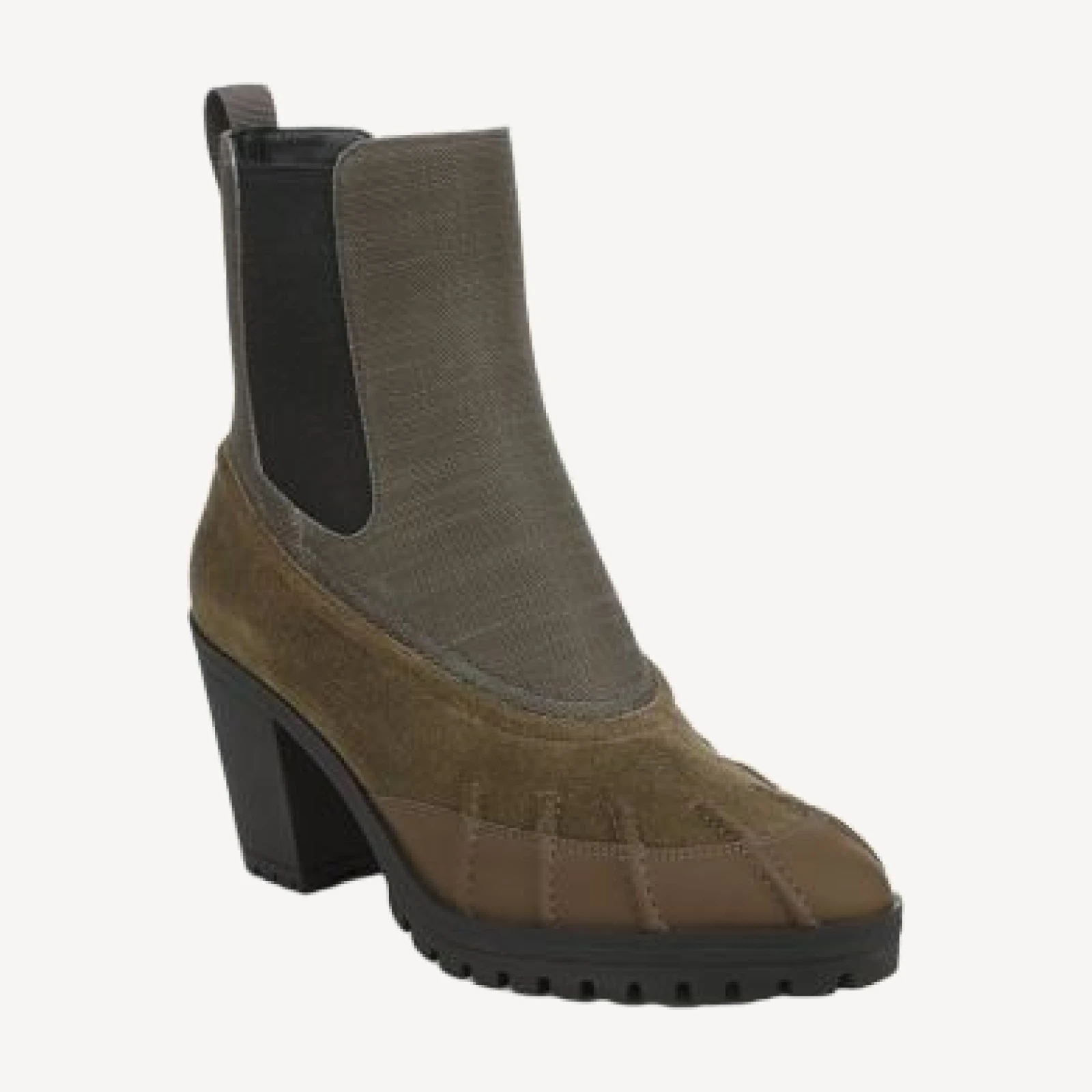 Veronica Beard Women's Taryn Leather High Heel Chelsea Boots