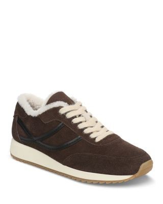 Vince Women's Suede & Shearling Sneakers