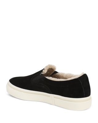 Vince Women's Blair Shearling Slip On Sneakers
