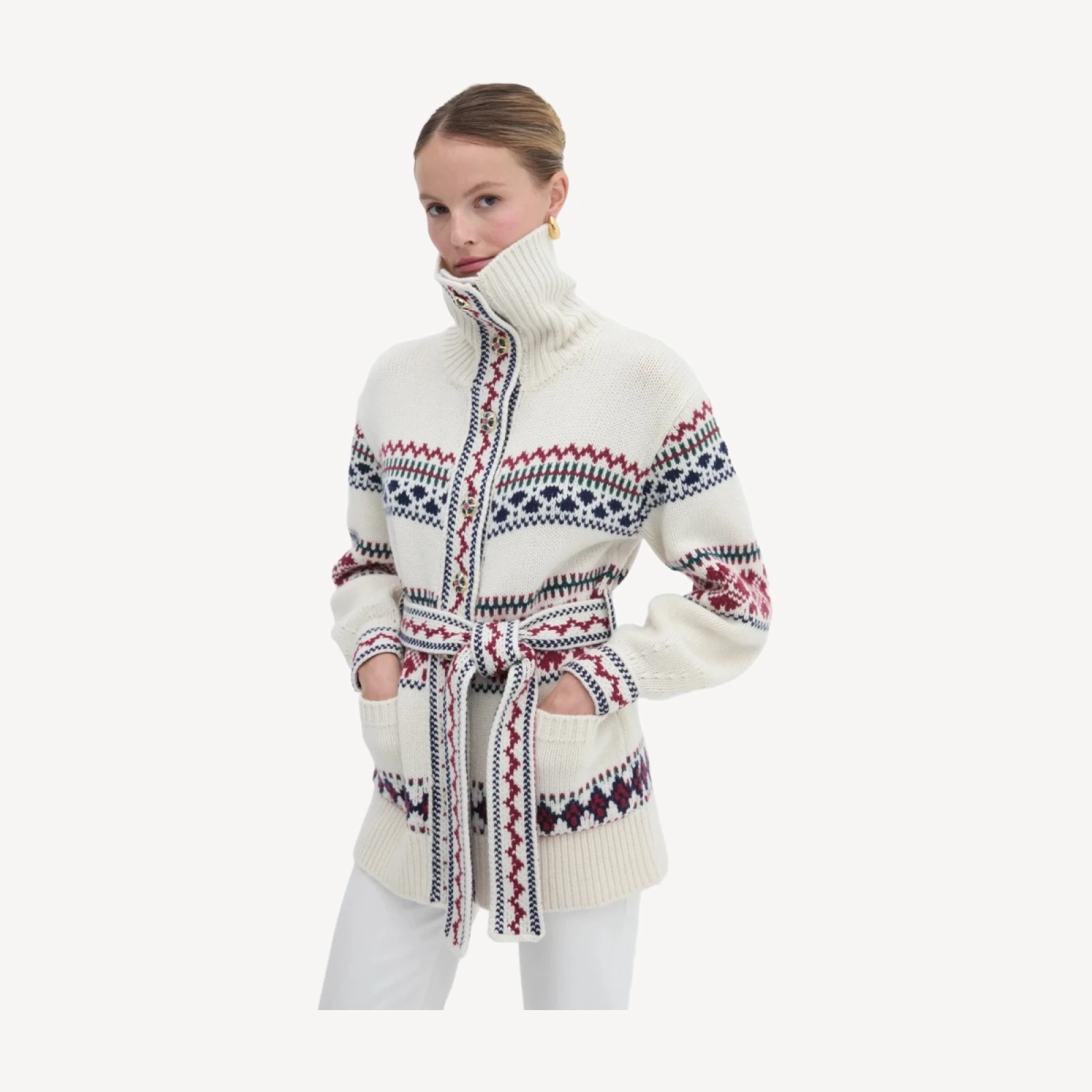 The Tara Sweater - Courchevel Fair Isle