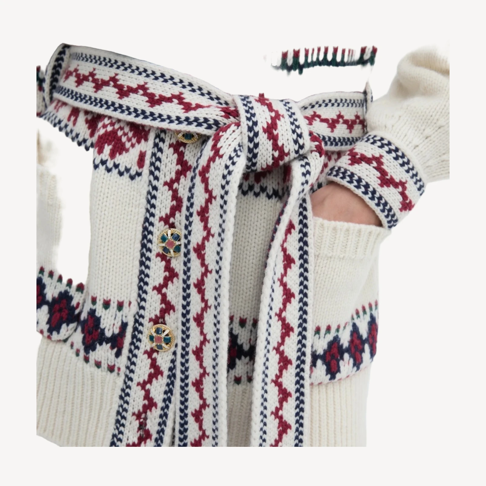 The Tara Sweater - Courchevel Fair Isle