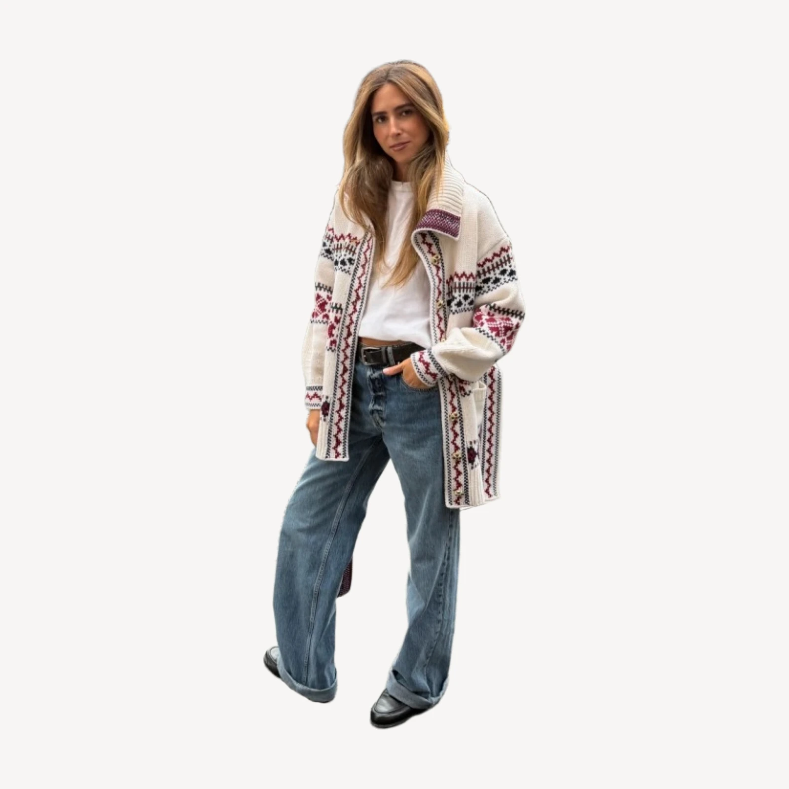 The Tara Sweater - Courchevel Fair Isle