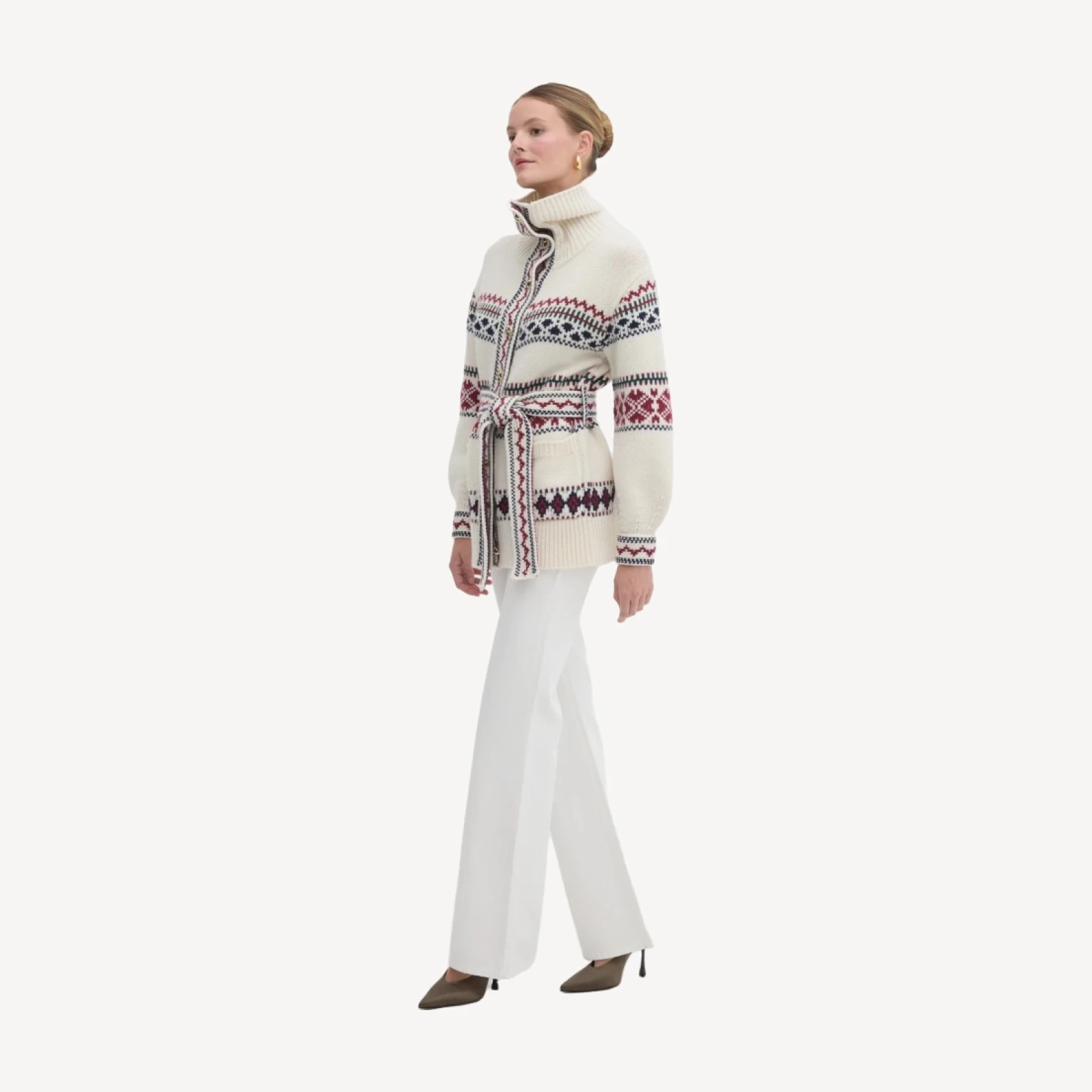 The Tara Sweater - Courchevel Fair Isle