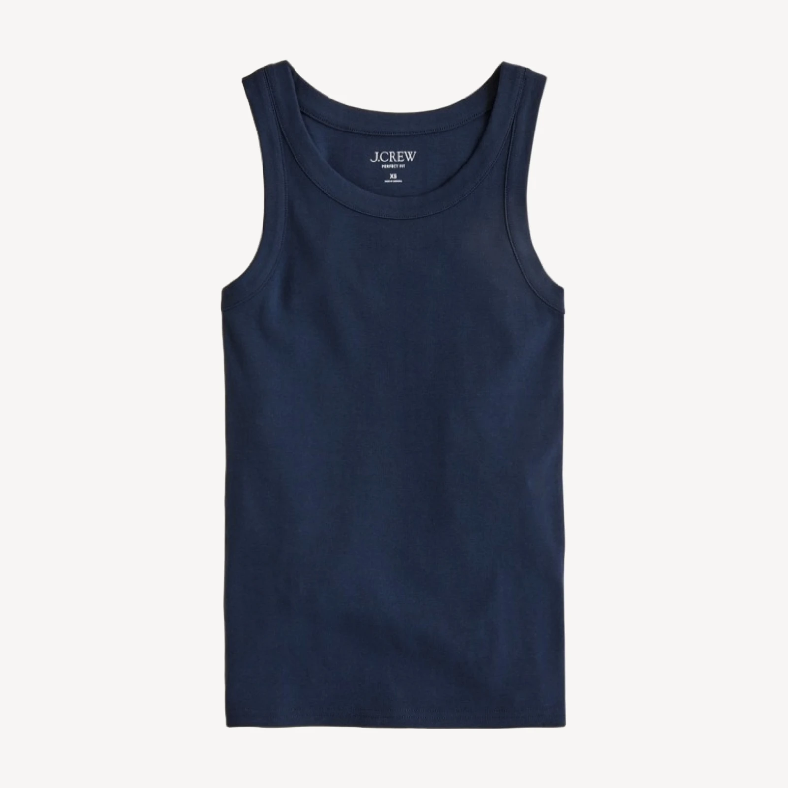 New perfect-fit high-neck tank top