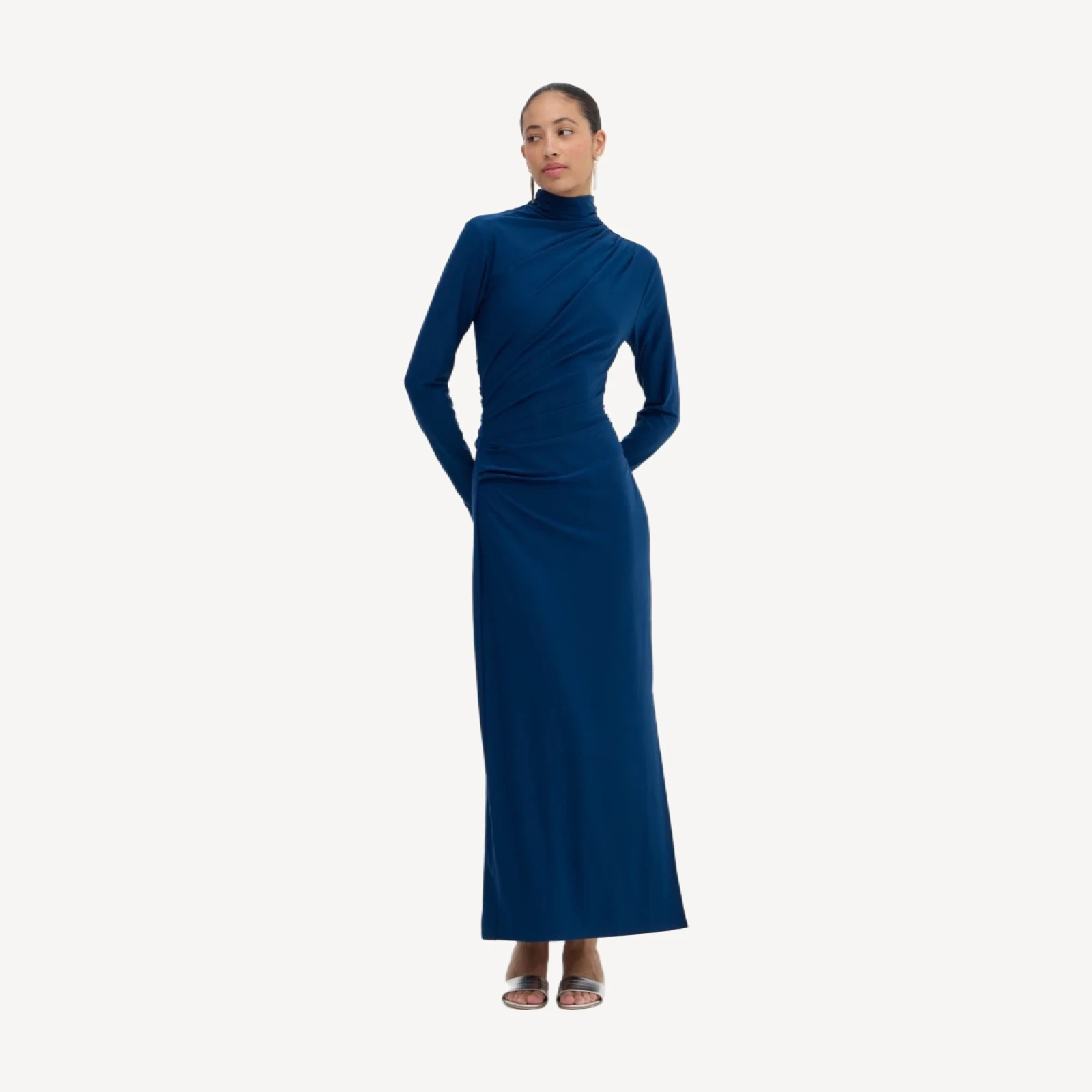 The Rizzo Dress - Peacock Blue