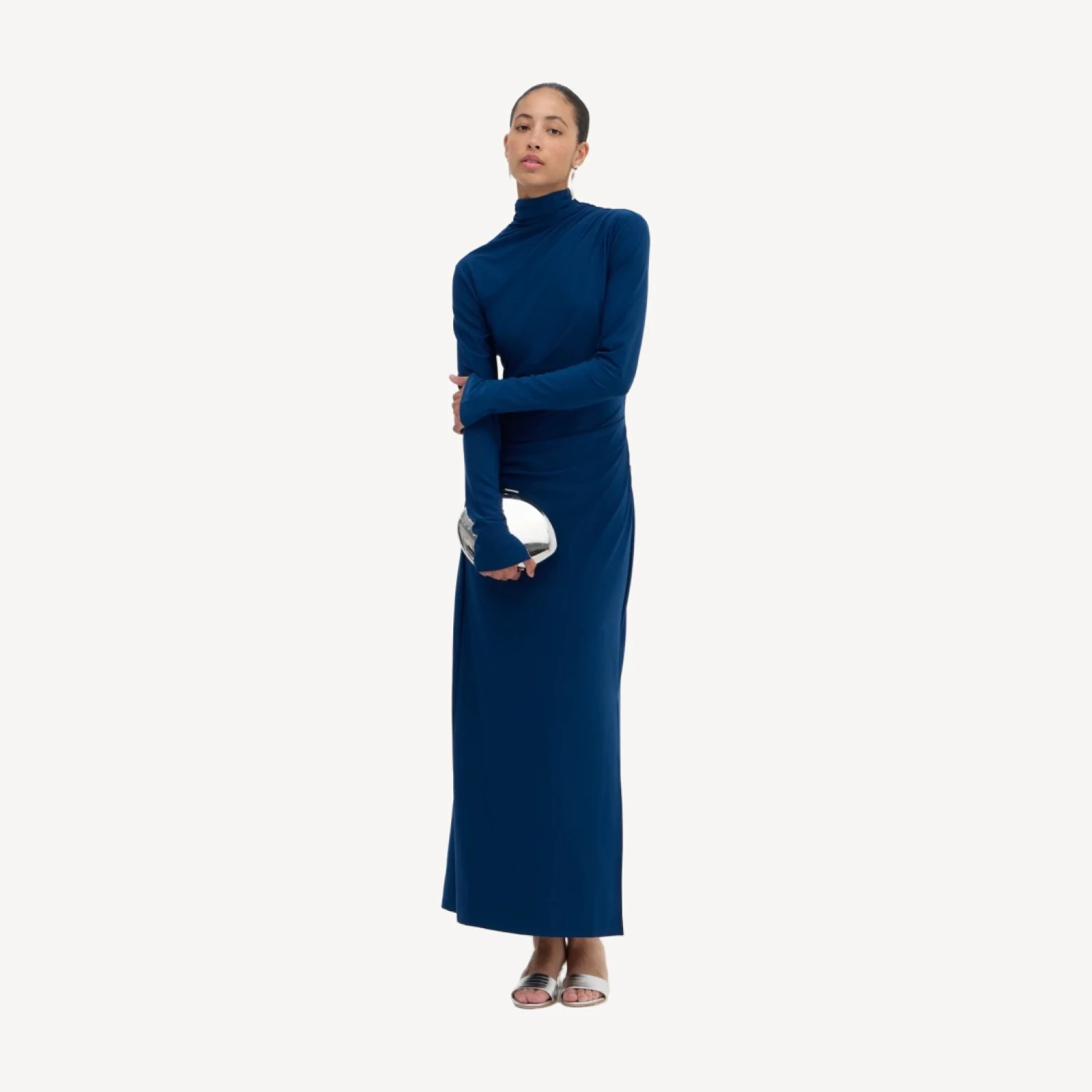 The Rizzo Dress - Peacock Blue