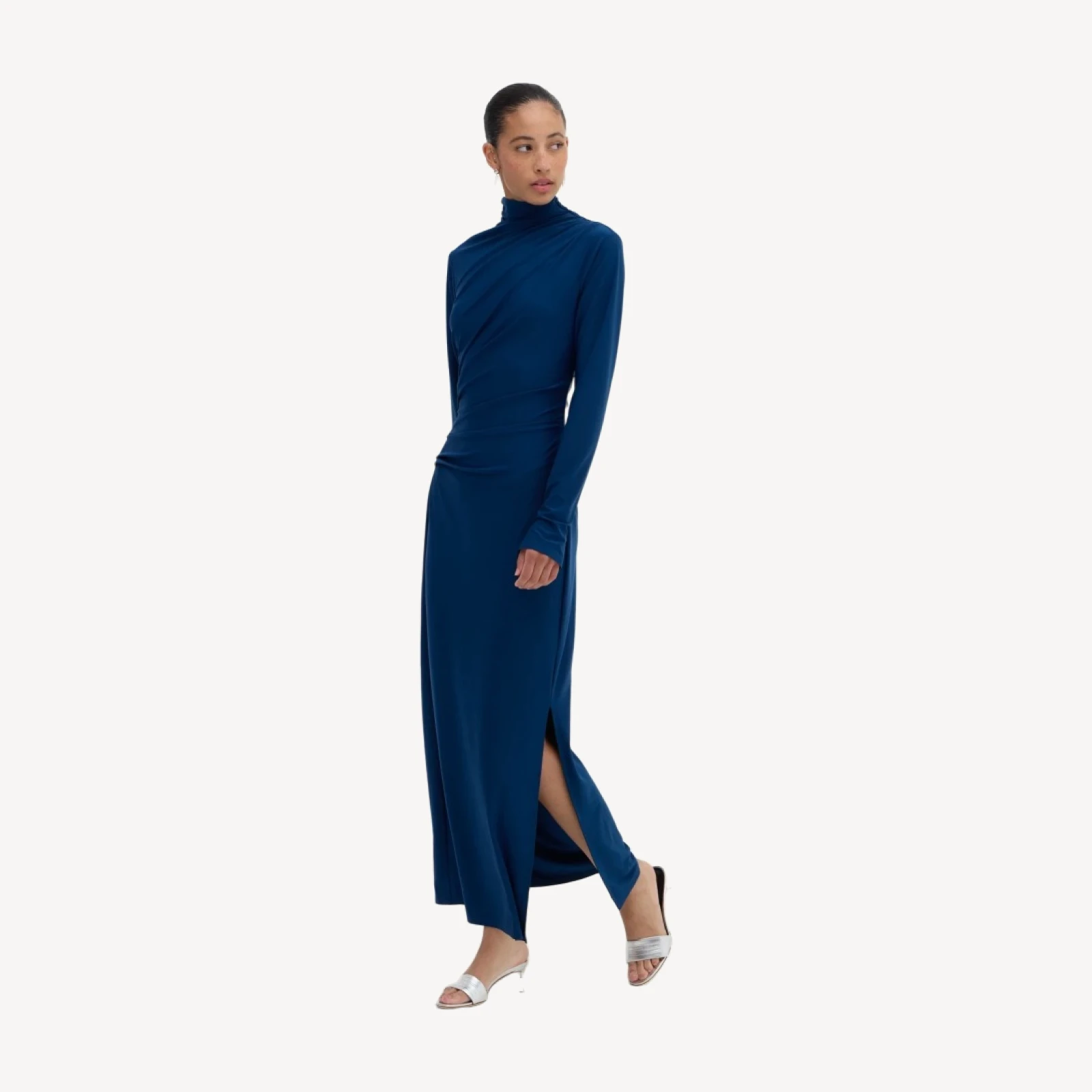 The Rizzo Dress - Peacock Blue