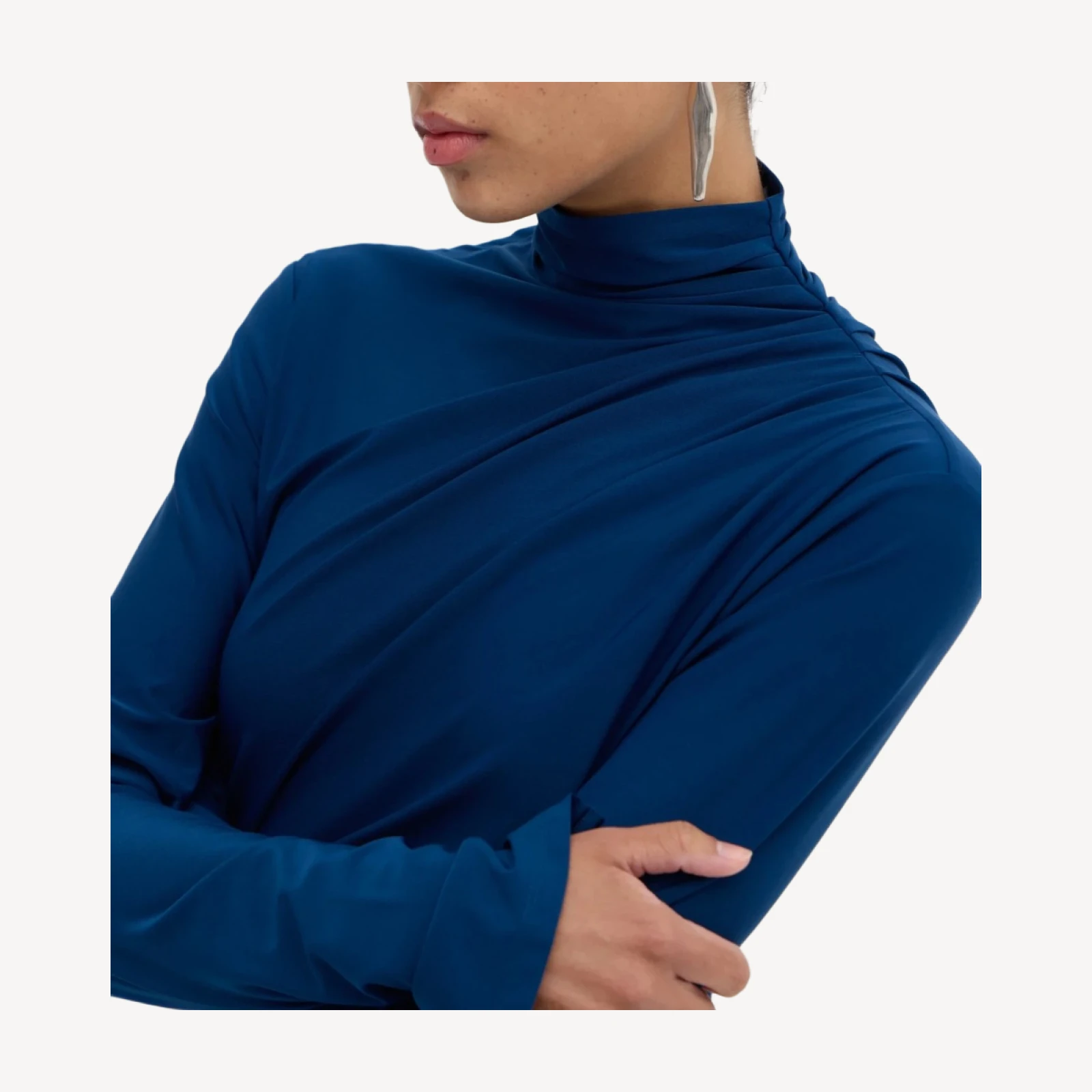 The Rizzo Dress - Peacock Blue