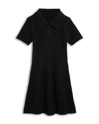 Aqua Girls' Short Sleeved Sweater Dress, Big Kid - Exclusive