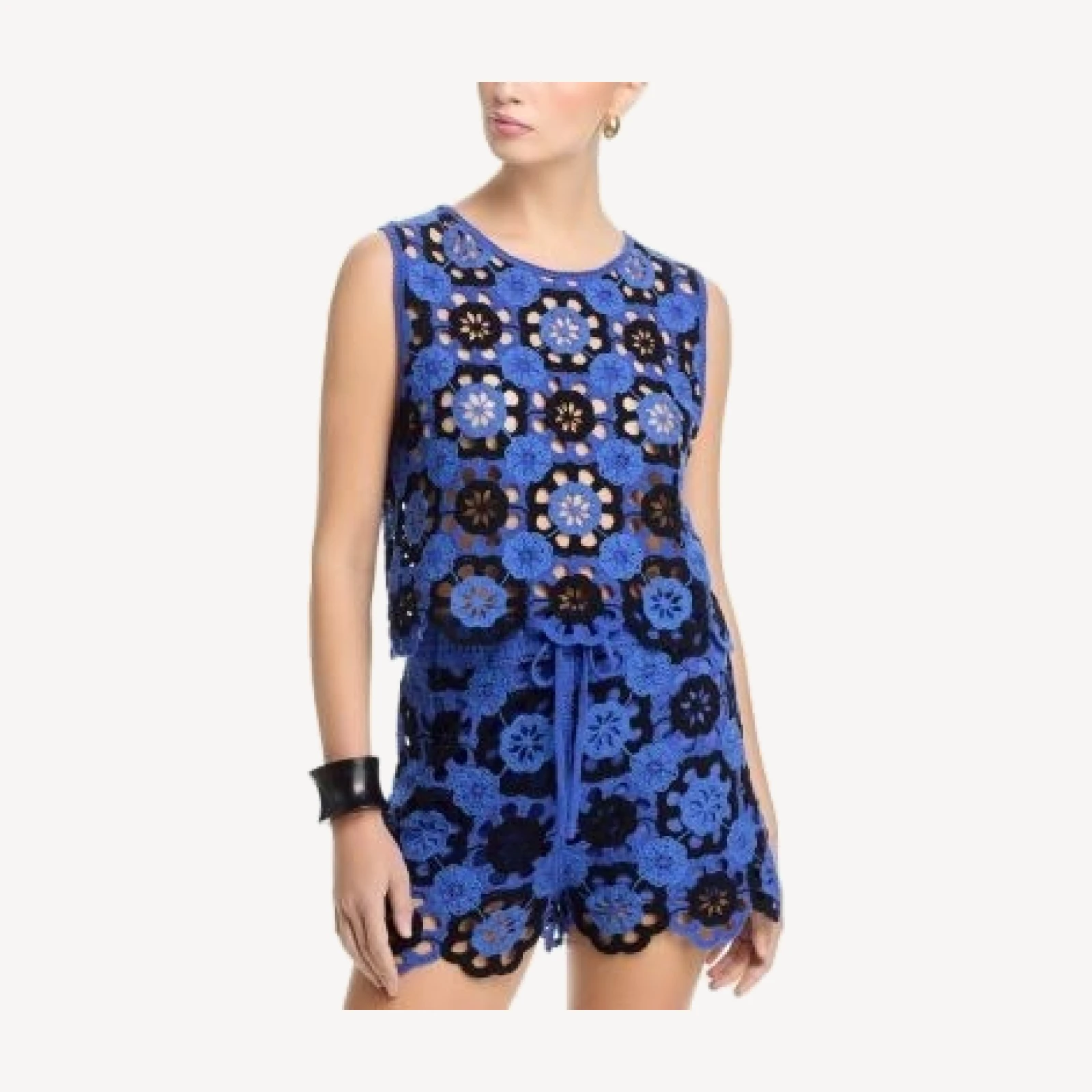 Aqua Crochet Tank - Exclusive