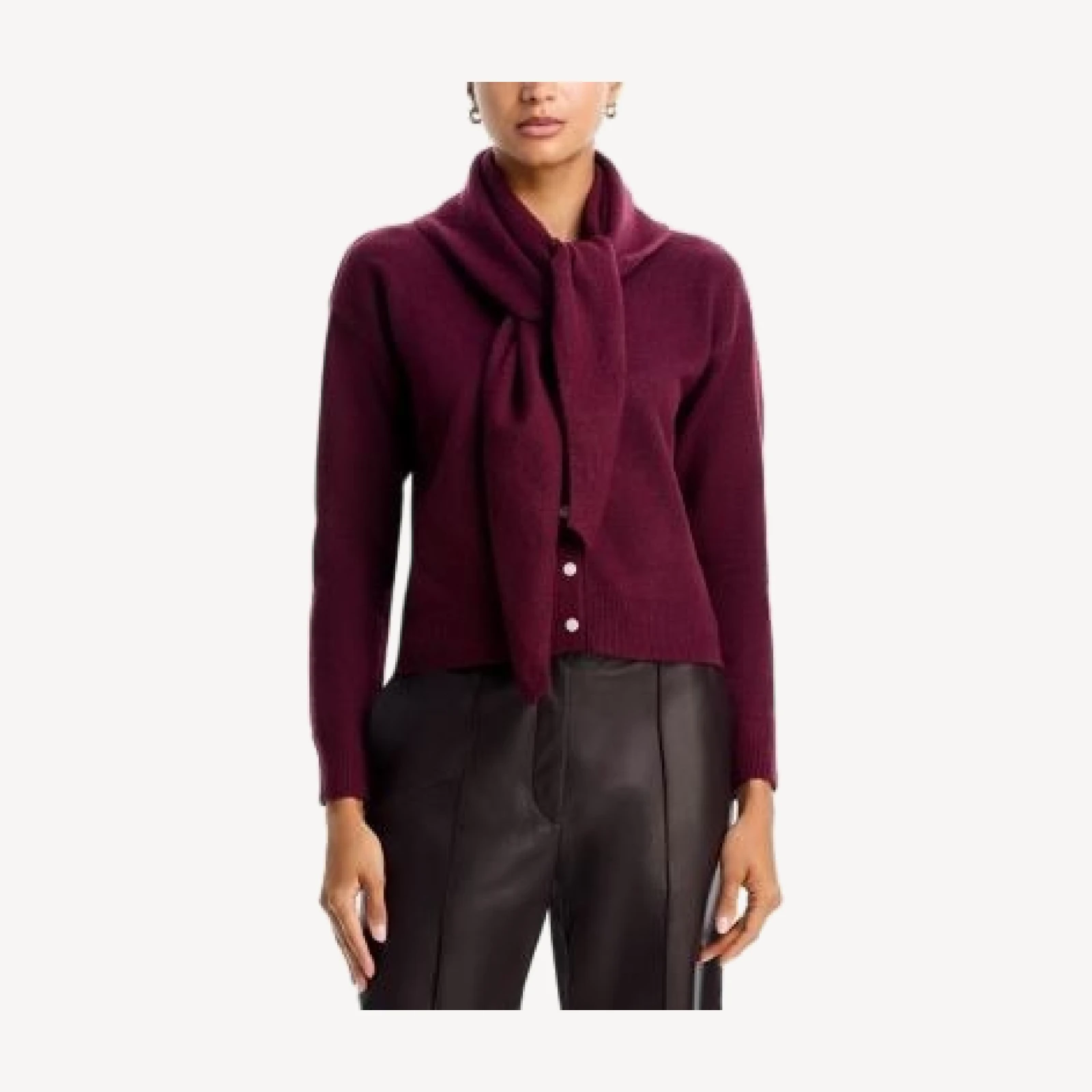 Aqua Scarf Cardigan - Exclusive