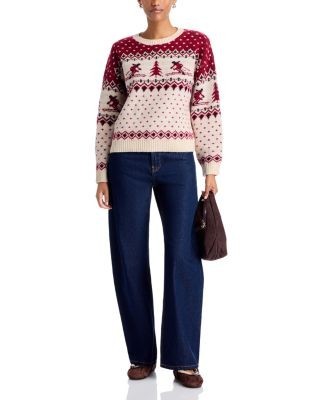 Aqua Fair Isle Skier Sweater - Exclusive