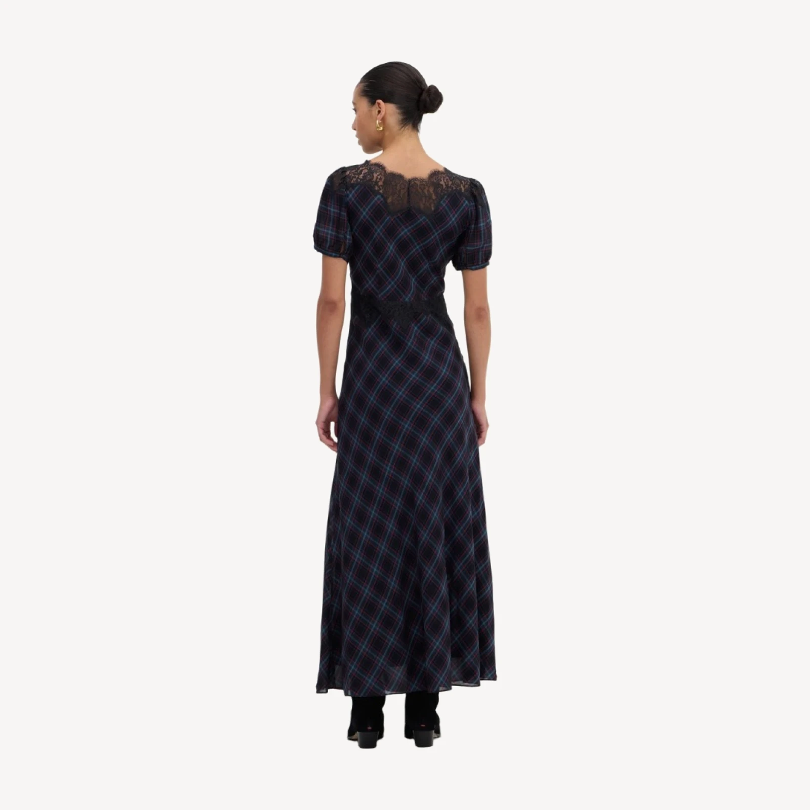 The Oakley Dress - Jewel Tartan