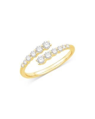 Bloomingdale's Fine Collection Diamond Bypass Ring in 14K Yellow Gold, 0.50 tcw