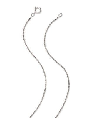 Bloomingdale's Fine Collection Diamond Round & Baguette Cross Pendant Necklace in 14K White Gold, 0.60 tcw