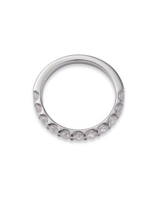 Bloomingdale's Fine Collection Round Cut Certified Diamond Band in 14K White Gold, 1.25 ct. t.w.
