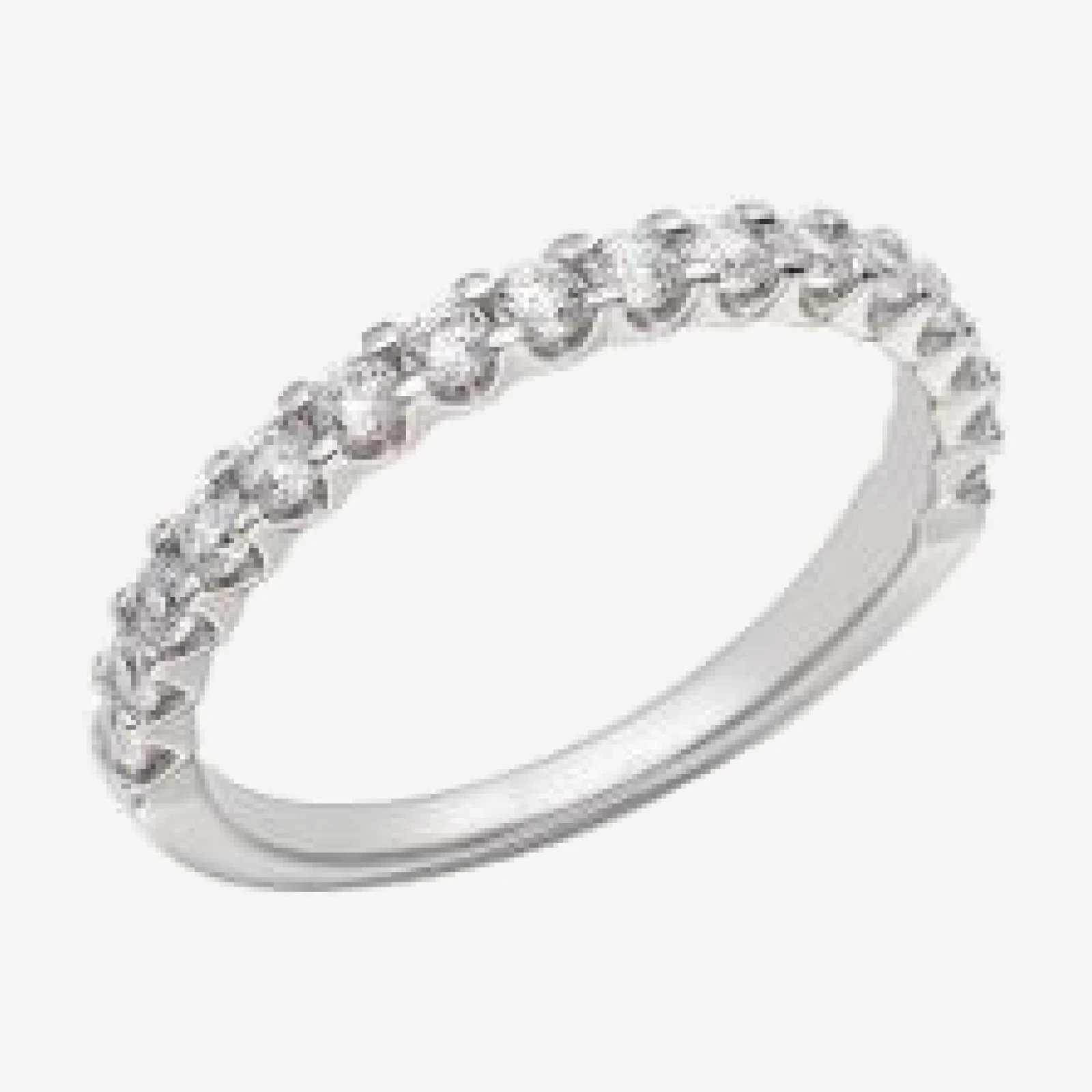 Bloomingdale's Fine Collection Certified Round-Cut Diamond Band in 14K White Gold, 0.50 ct. t.w.