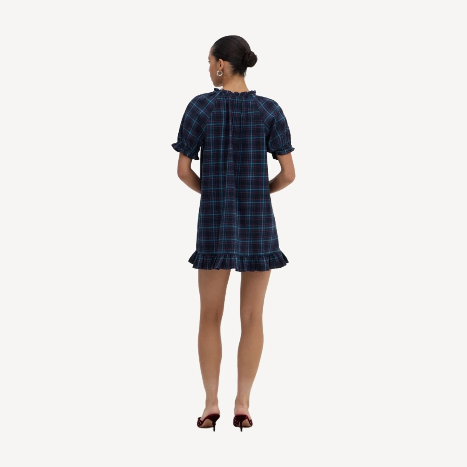 The Katherine Nap Dress - Jewel Tartan