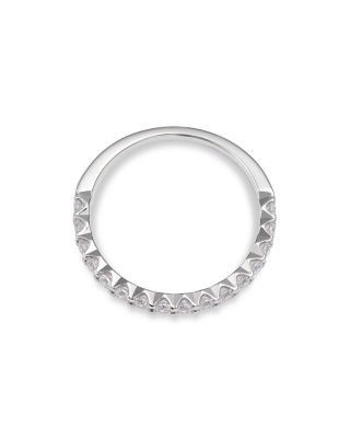 Bloomingdale's Fine Collection Certified Round-Cut Diamond Band in 14K White Gold, 0.50 ct. t.w.