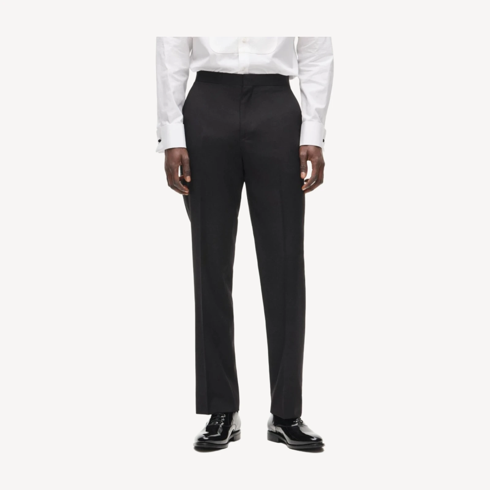 Crosby Classic-fit tuxedo pant in Italian wool