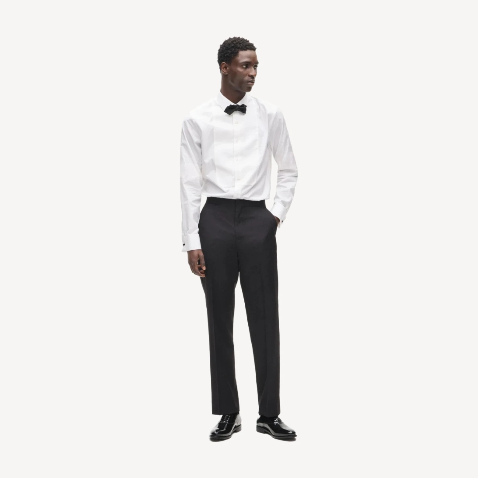 Crosby Classic-fit tuxedo pant in Italian wool