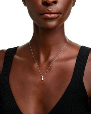 Bloomingdale's Fine Collection Diamond Pendant Necklace in 14K White Gold, 0.5 tcw