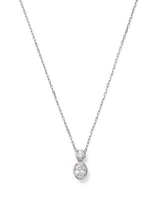 Bloomingdale's Fine Collection Diamond Pendant Necklace in 14K White Gold, 0.5 tcw