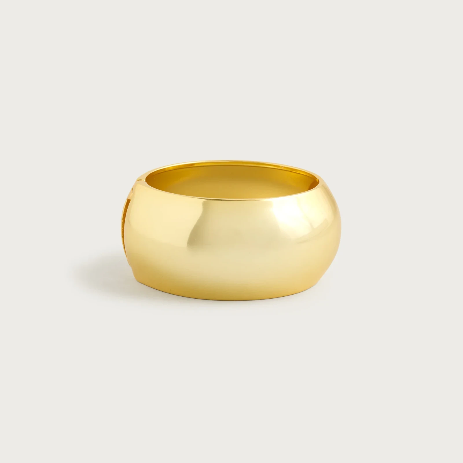 Sculptural hinge bracelet