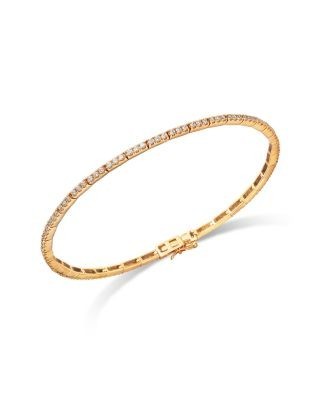 Bloomingdale's Fine Collection Diamond Tennis Bracelet in 14K White Gold, 1.0 tcw