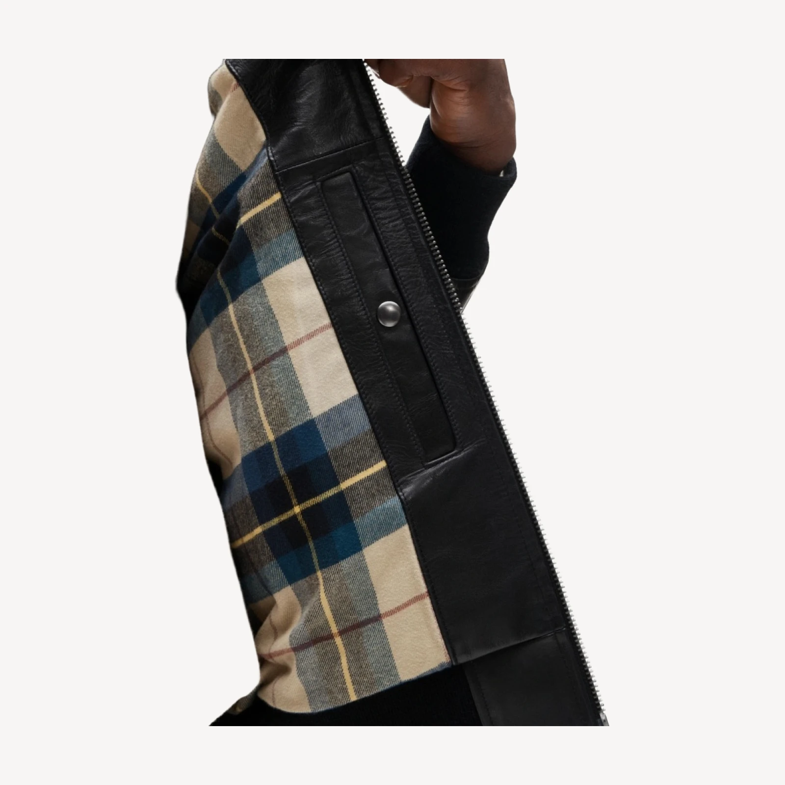 Limited-edition flight jacket in Italian leather