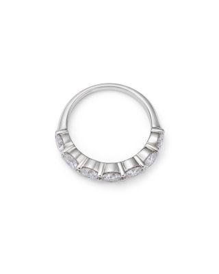 Bloomingdale's Fine Collection Luxe Collection Certified Lab Grown Diamond Seven Stone Band in 14K White Gold, 2.1 tcw