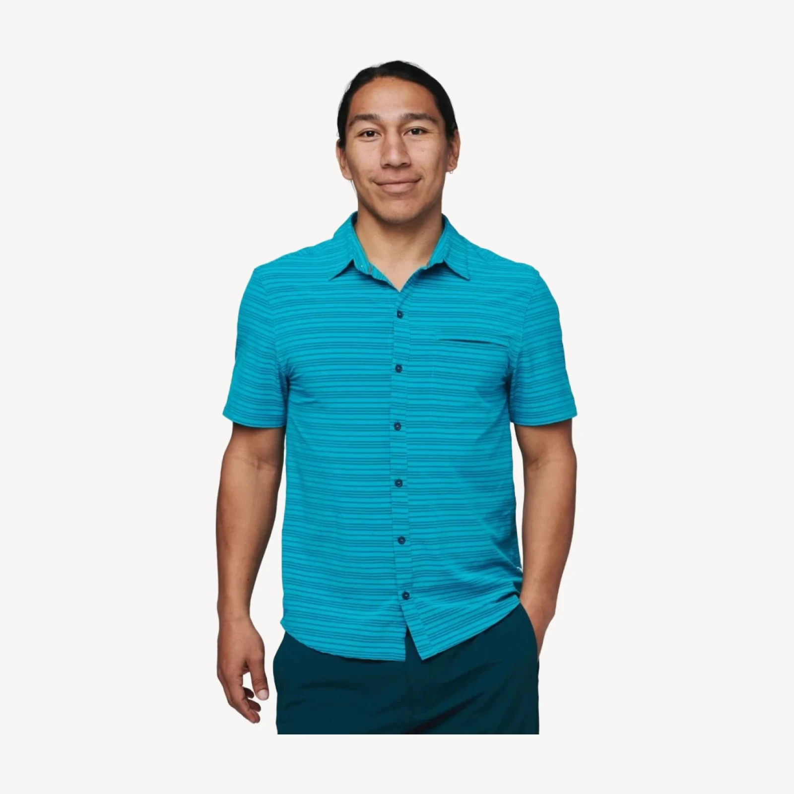 Cambio Button Up - Print - Men's
