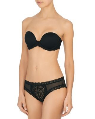 Natori Feathers Strapless Plunge Bra