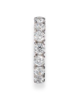 Bloomingdale's Fine Collection Certified Diamond Eternity Band in 14K White Gold featuring diamonds with the De Beers Code of Origin, 5.0 tcw