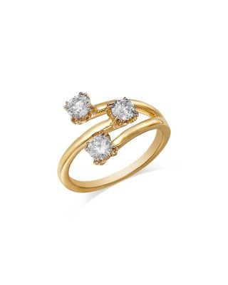Bloomingdale's Fine Collection Diamond Bypass Ring in 14K Yellow Gold, 1.0 tcw