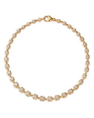 Bloomingdale's Fine Collection Diamond Link Tennis Bracelet in 14K Yellow Gold, 1.0 tcw
