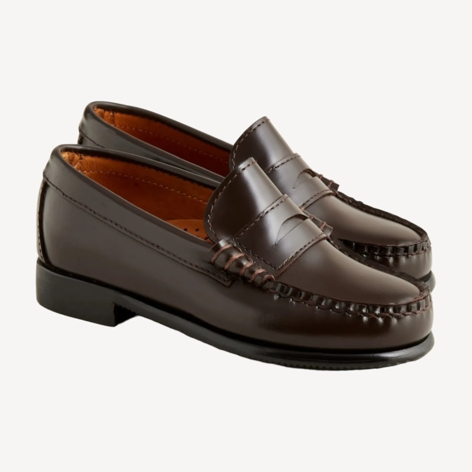 Kids' Camden loafers in leather