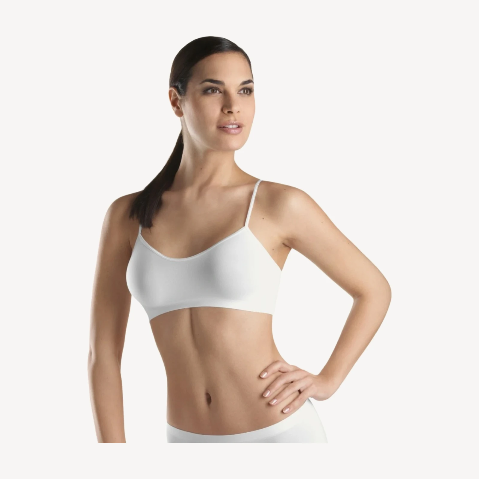 HANRO® touch feeling spaghetti crop top