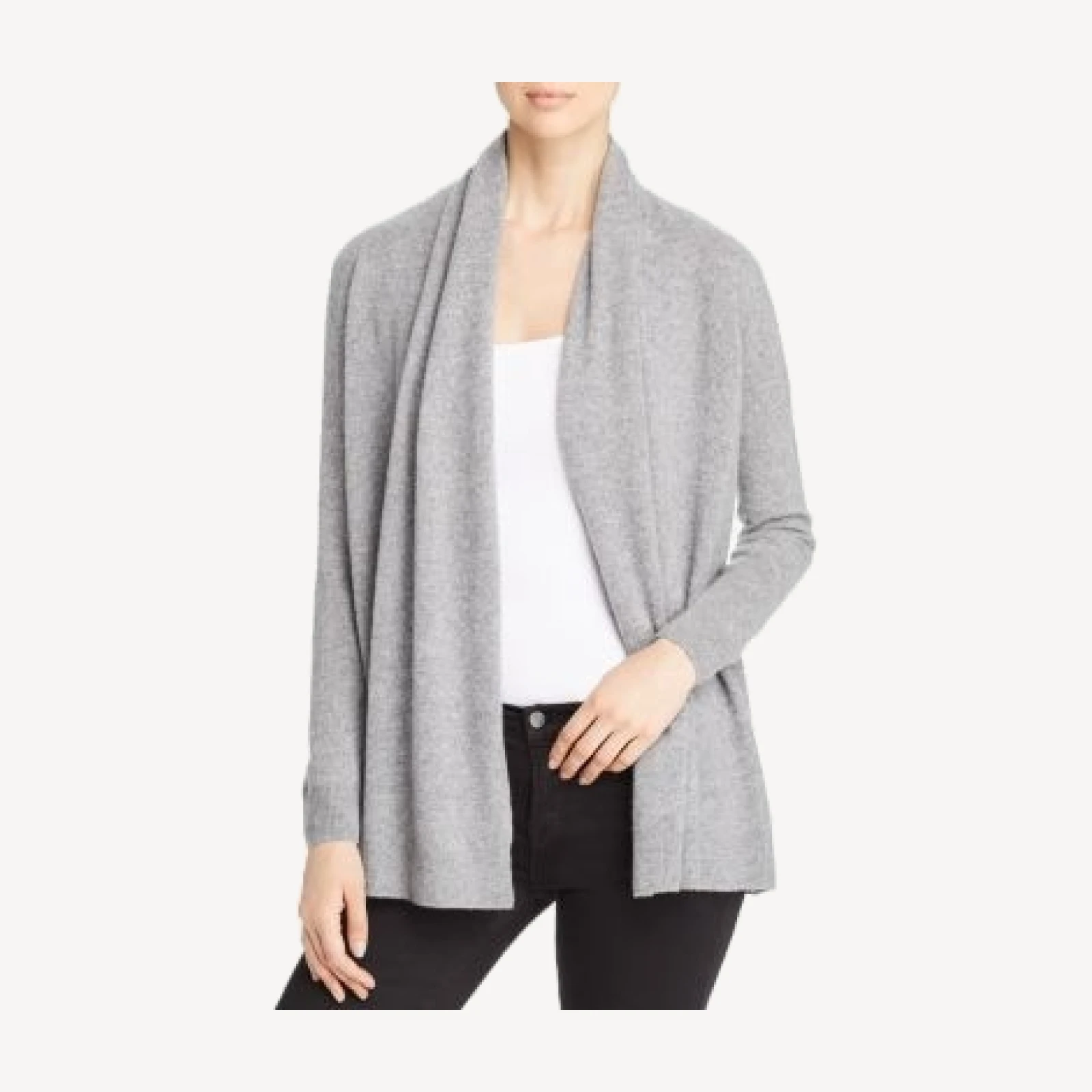 C by Bloomingdale's Cashmere Open-Front Cardigan - Exclusive