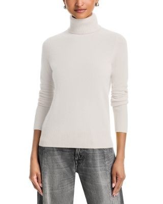 Aqua 100% Cashmere Turtleneck Sweater - Exclusive