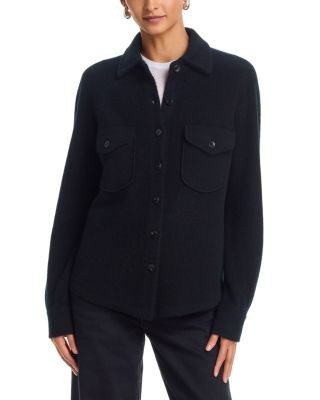 Aqua 100% Cashmere Button Down - Exclusive