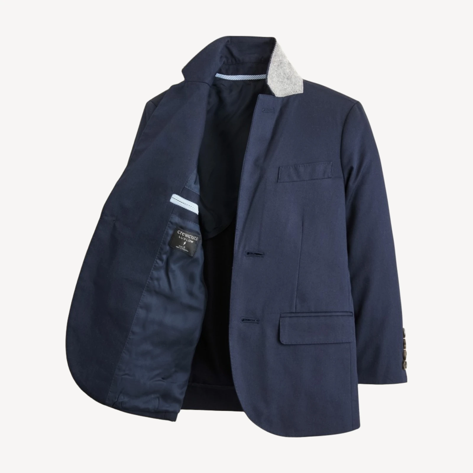 Boys' Ludlow suit jacket in Italian chino