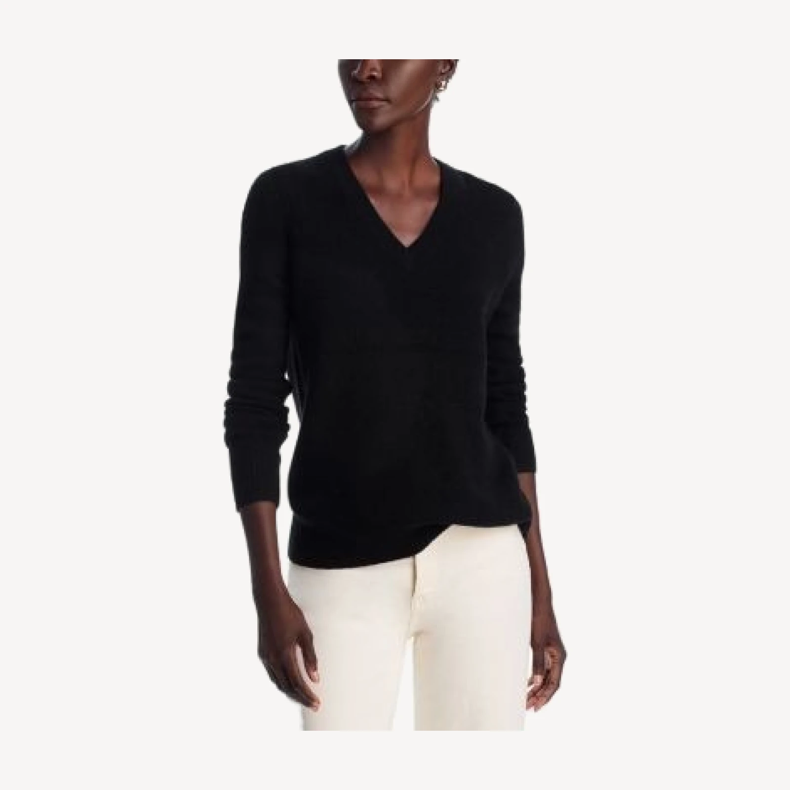 C by Bloomingdale's Cashmere V Neck Cashmere Sweater - Exclusive