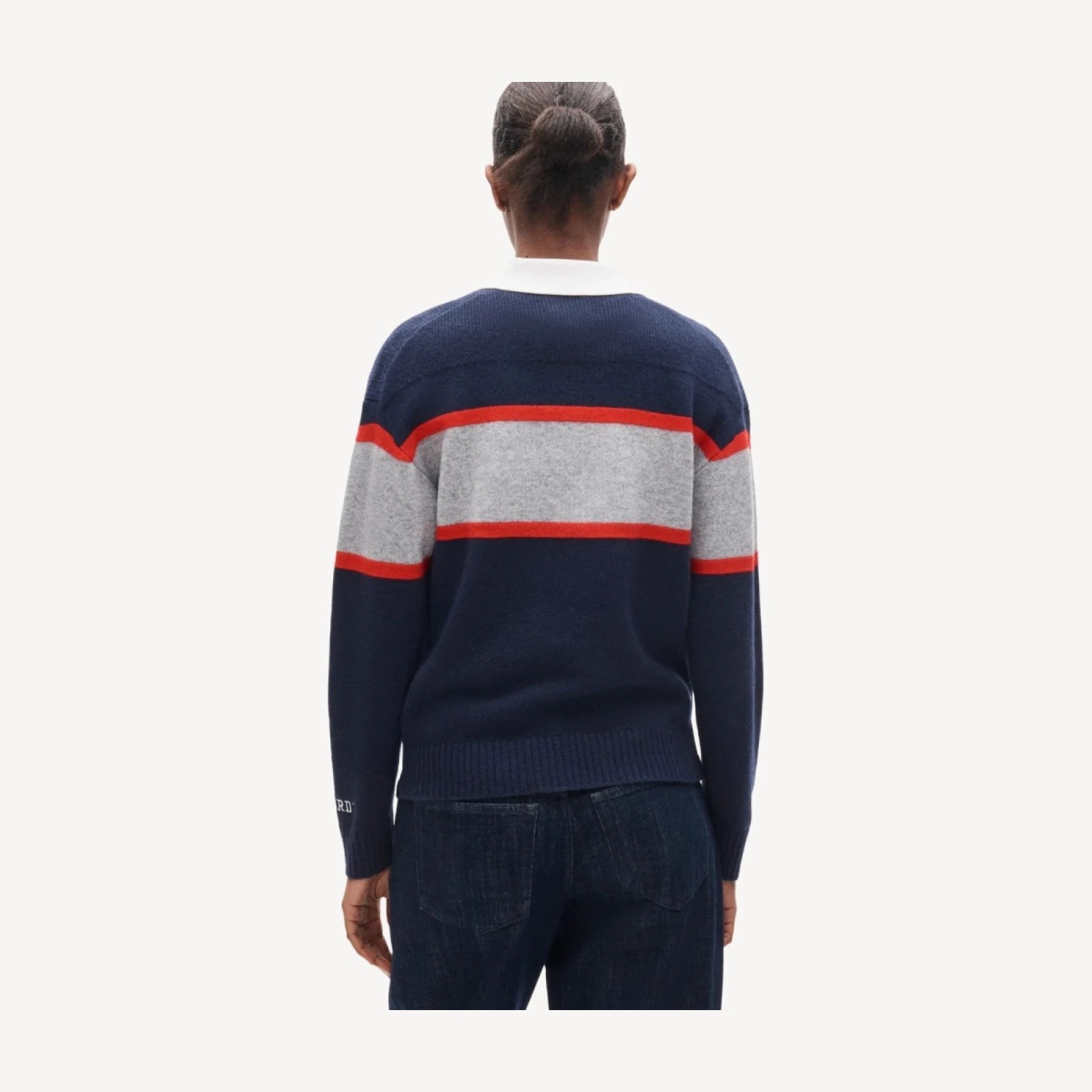 '47 x J.Crew vintage wool Howard University rugby