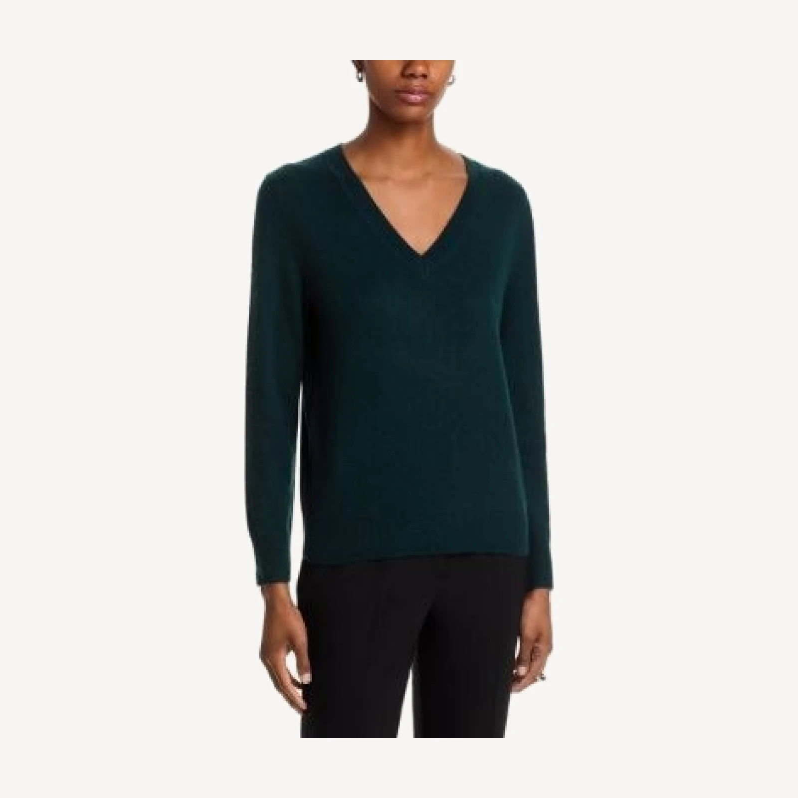 C by Bloomingdale's Cashmere 100% Cashmere V Neck Sweater - Exclusive