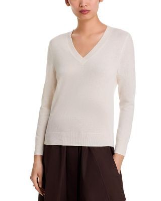 C by Bloomingdale's Cashmere 100% Cashmere V Neck Sweater - Exclusive
