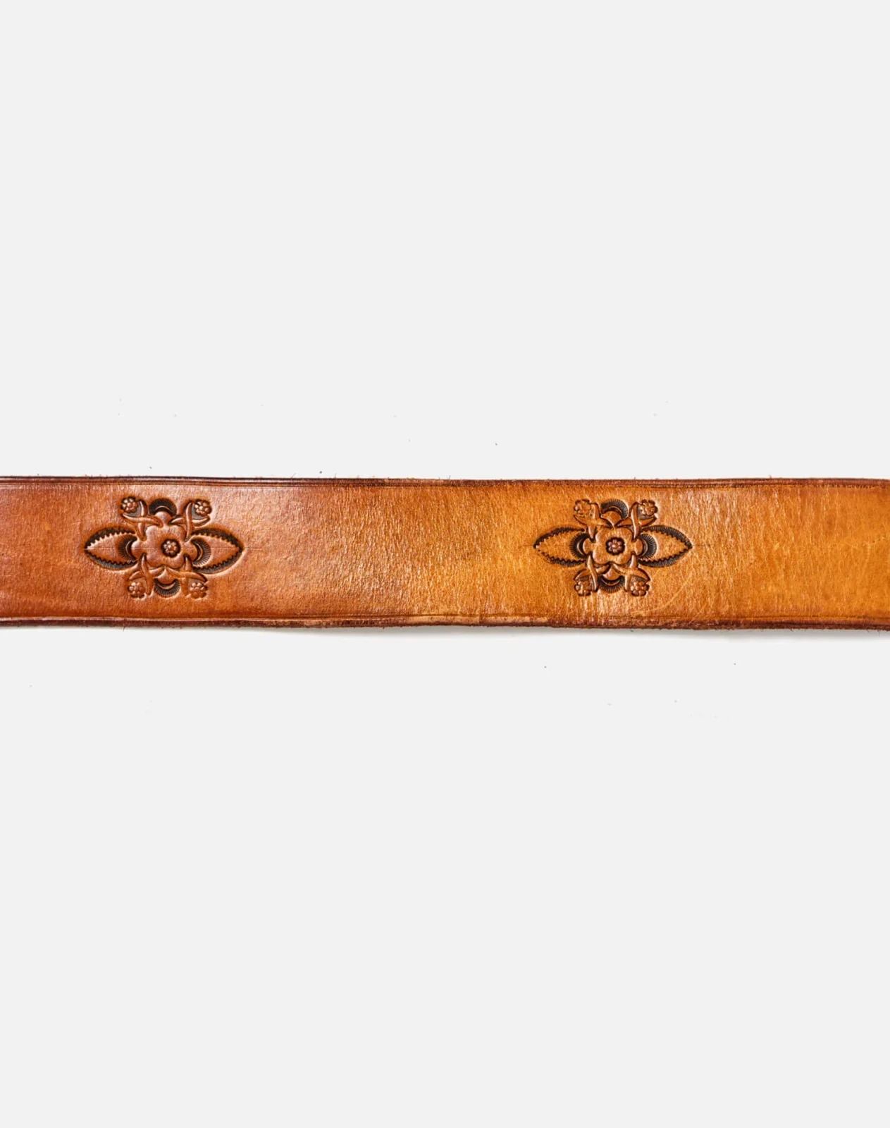 RE/DONE Vintage | 70s Floral Buckle Belt | Vintage Belts