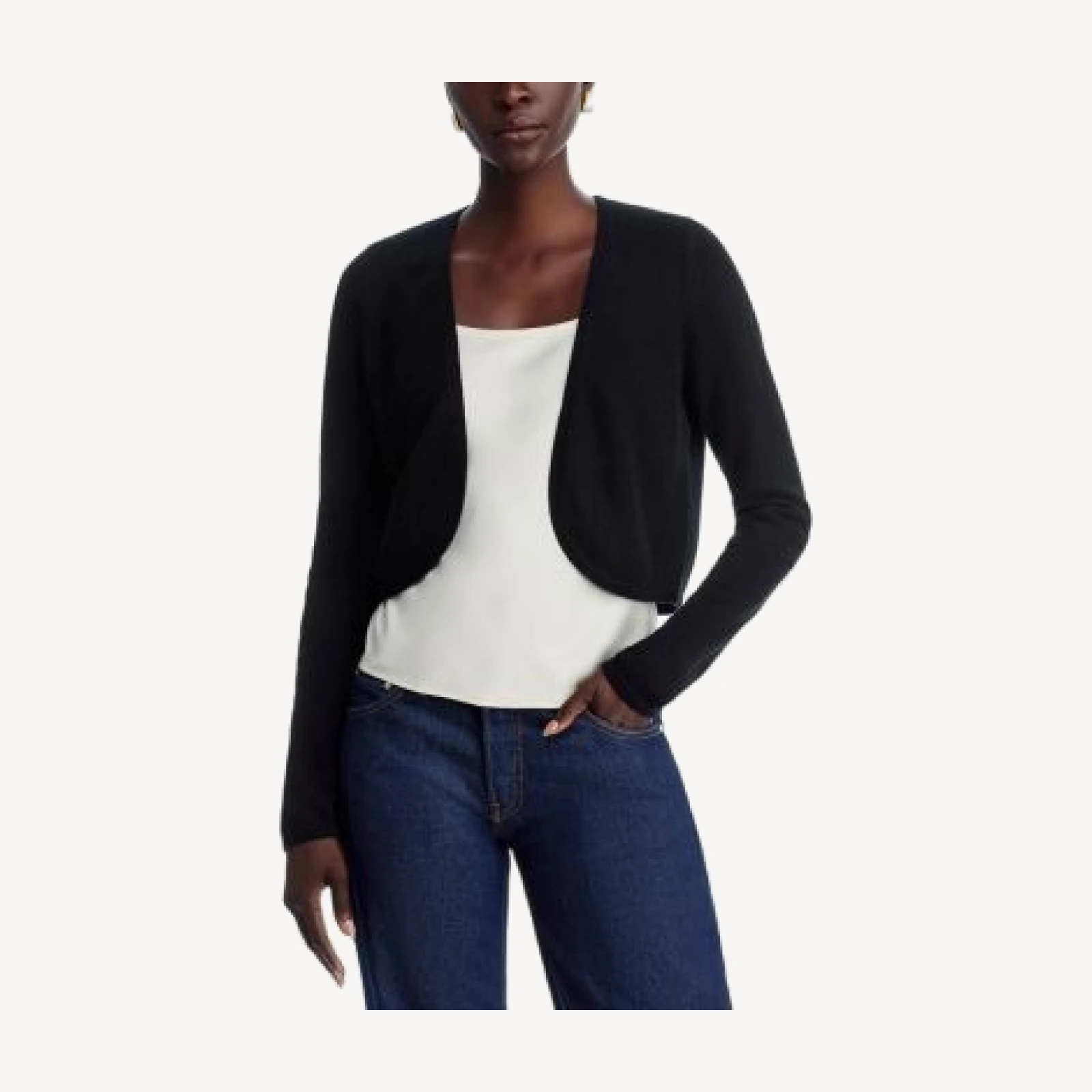 C by Bloomingdale's Cashmere 100% Cashmere Bolero Cardigan - Exclusive
